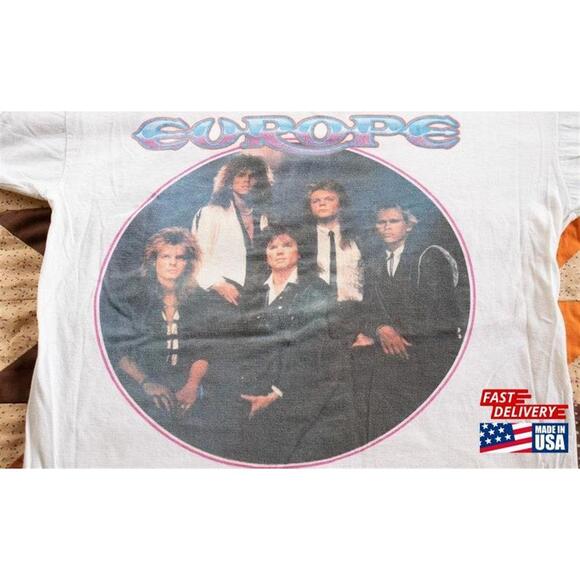 Other - Swedish Rock Band Europe Tour Tshirt The Final Countdown